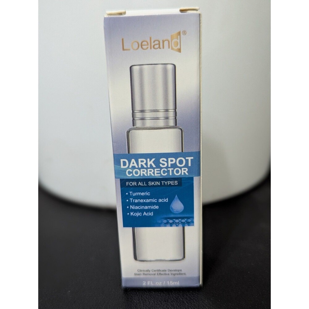 Loeland Dark Spot Corrector All Skin Types Hyaluronic Acid Turmeric 2 fl oz